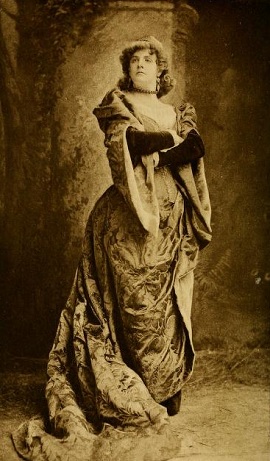 Miss Rohan as Katherina. From the John Dennis edition, 1887.