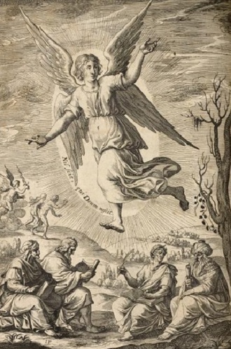 The Cherubim. From Hierarchie of the Blessed Angels by John Geraghty, 1635