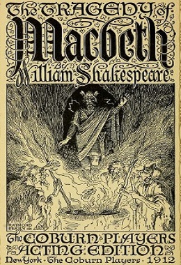 Playbill for the Coburn Players production of Macbeth